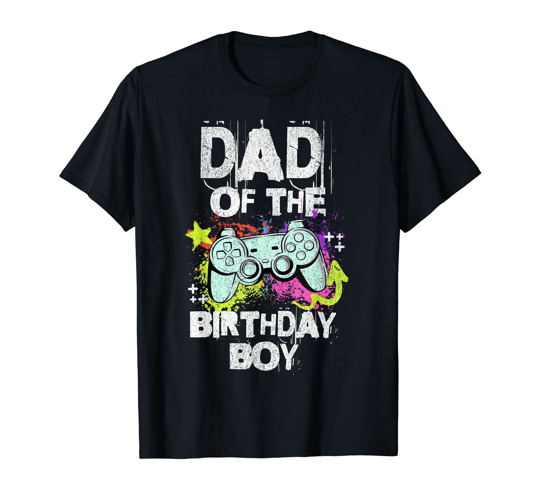 Dad Birthday Video Game Gamer T-Shirt - Aesthetic Graphic Unisex - T-Shirt, Sweatshirt, Hoodie