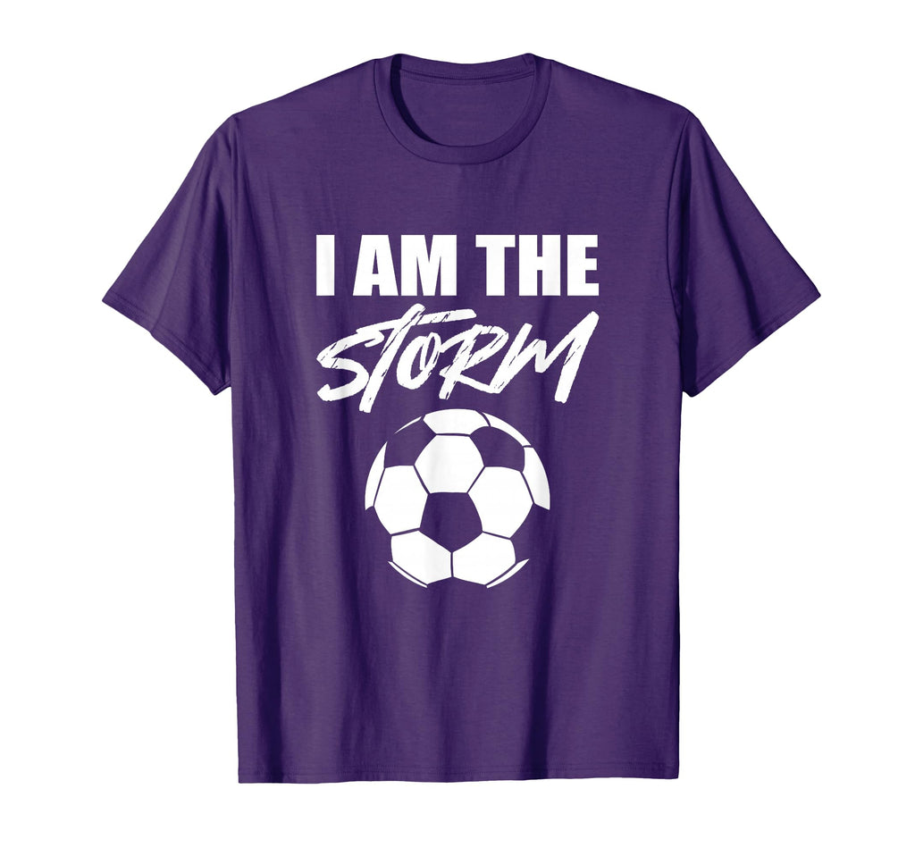 Soccer I Am Storm T-Shirt - Graphic Print for Adults - T-Shirt, Sweatshirt, Hoodie