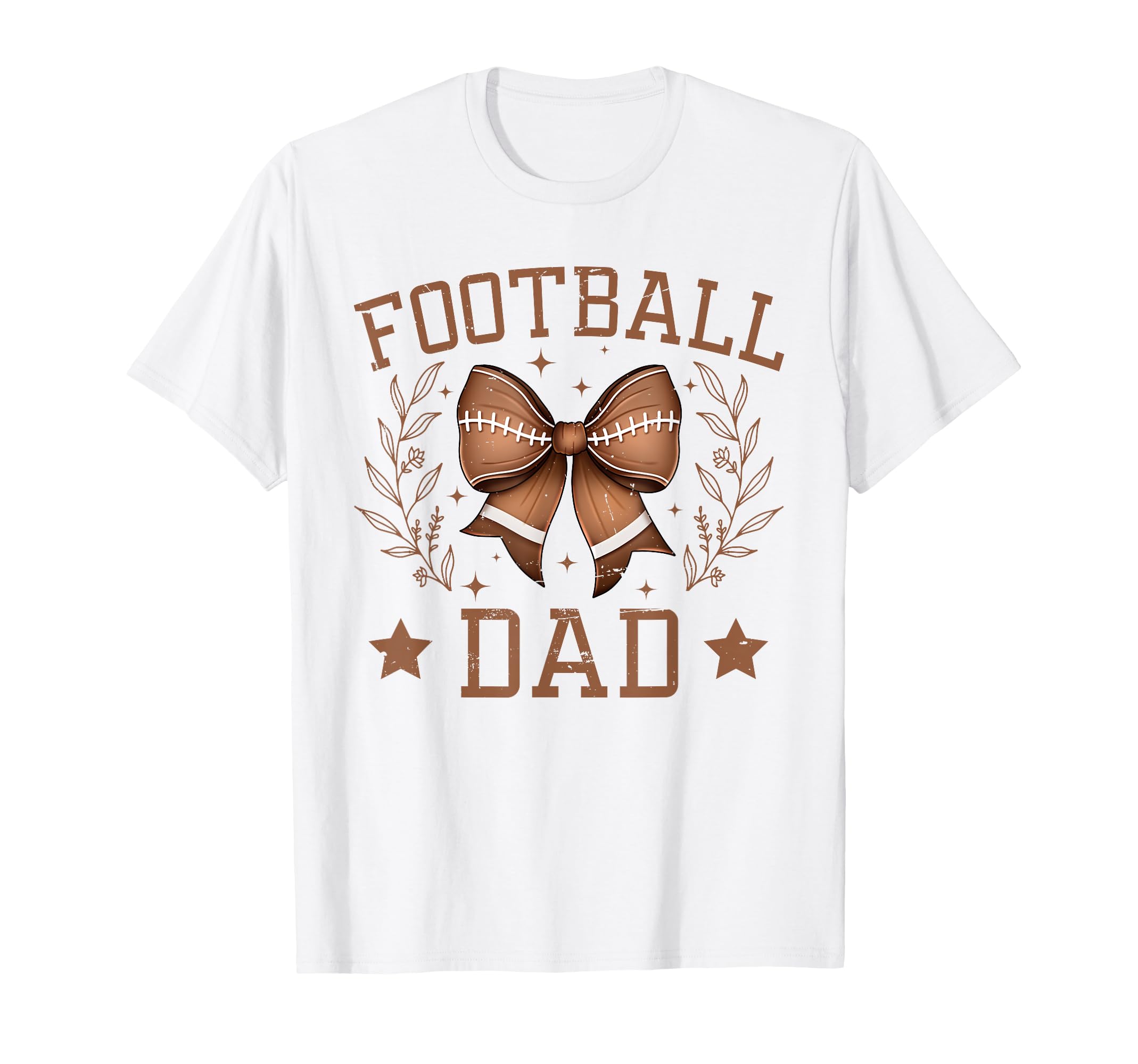 Coquette Bow American Football Dad T-Shirt - Streetwear Style for Adults - T-Shirt, Sweatshirt, Hoodie