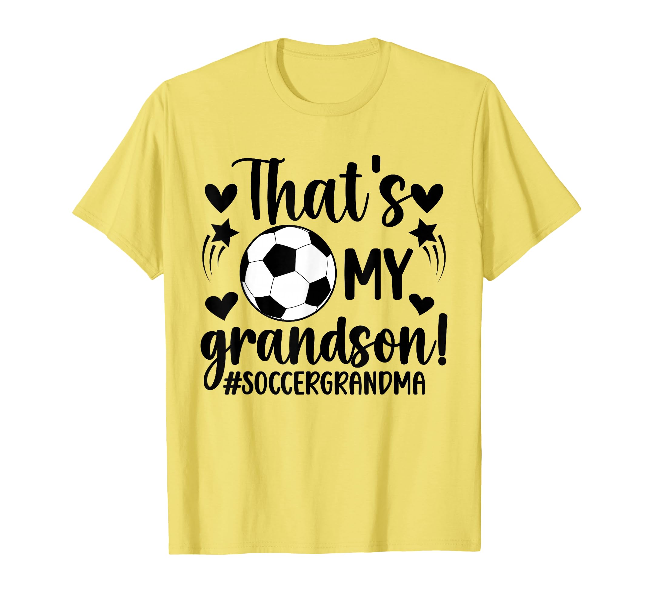 Thats My Grandson Soccer Grandma T-Shirt - Trendy Graphic for Adults - T-Shirt, Sweatshirt, Hoodie