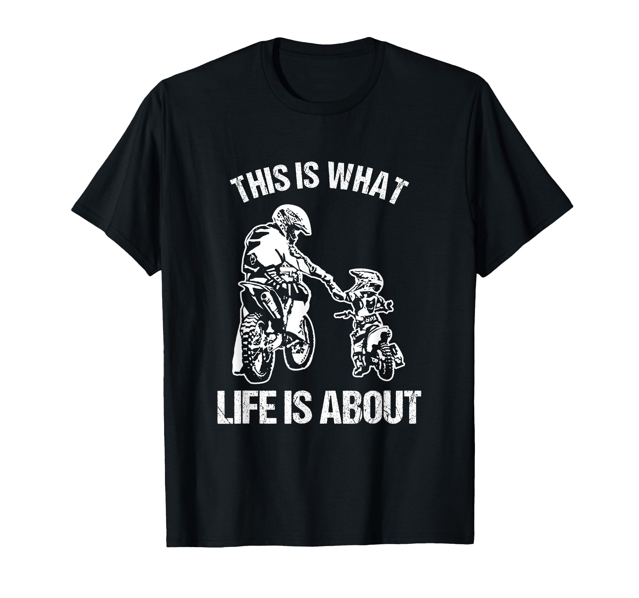 Motocross Dirt Bike Motorcycle Son Father T-Shirt - Trendy Graphic Unisex - T-Shirt, Sweatshirt, Hoodie