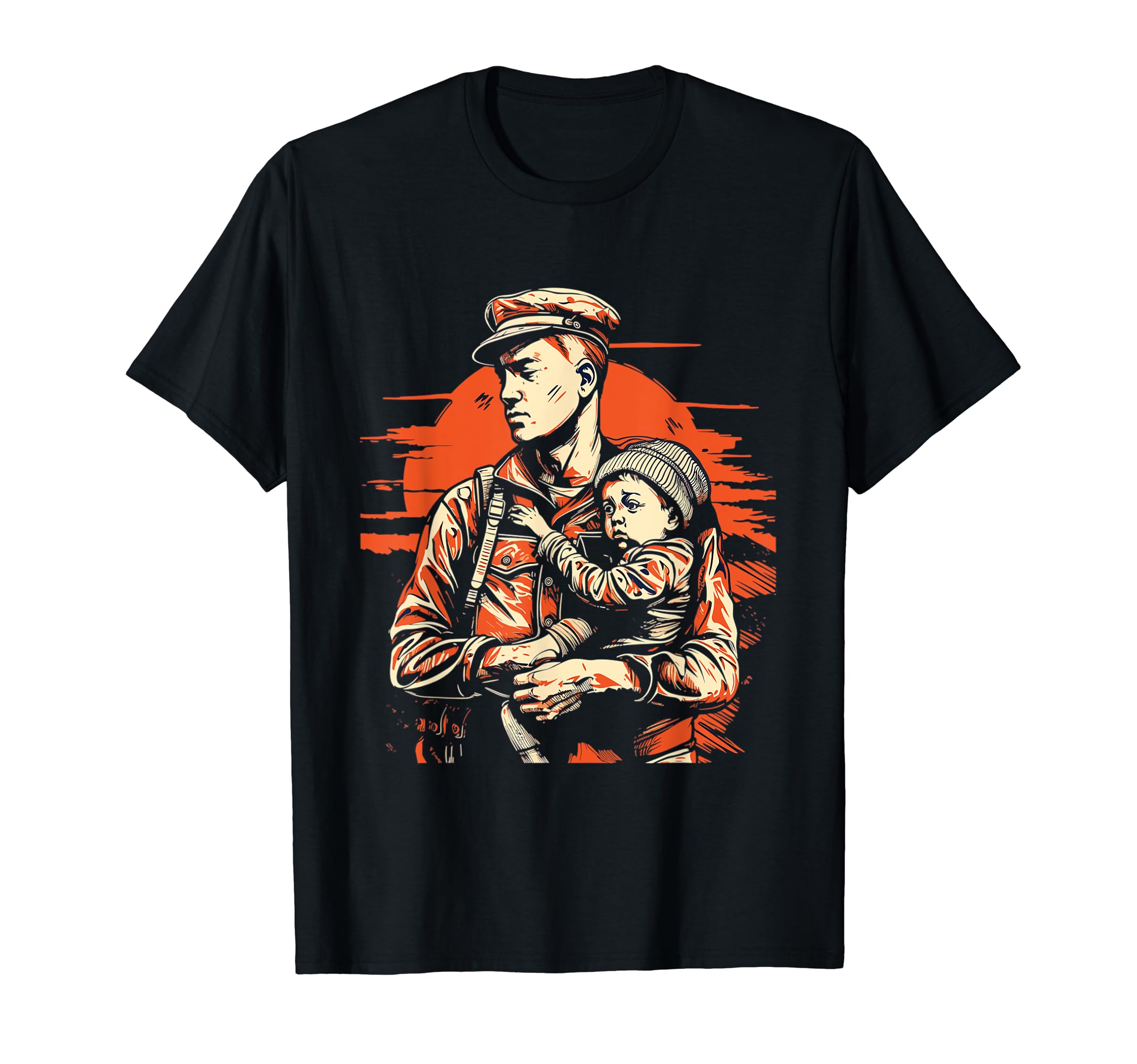 Dad Grandpa Veteran Veterans T-Shirt - Casual Everyday Wear for Adults - T-Shirt, Sweatshirt, Hoodie