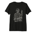 Skeleton Dad Daughter Matching Funny Dad T-Shirt - Minimalist Print Unisex - T-Shirt, Sweatshirt, Hoodie
