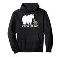 Papa Bear Autism Month Support Matching Hoodie - Unique Graphic Unisex - T-Shirt, Sweatshirt, Hoodie