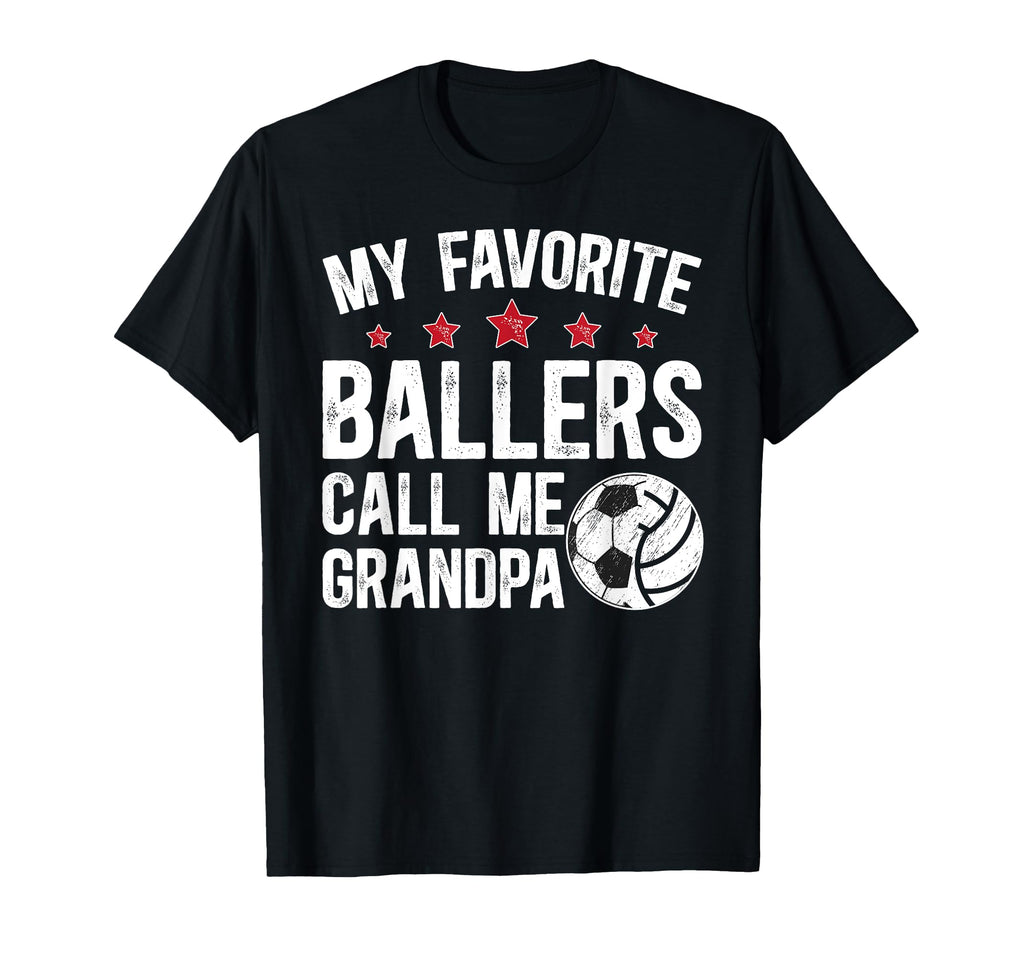 Favorite Ballers Call Me Grandpa T-Shirt - Fun Novelty Design Unisex - T-Shirt, Sweatshirt, Hoodie