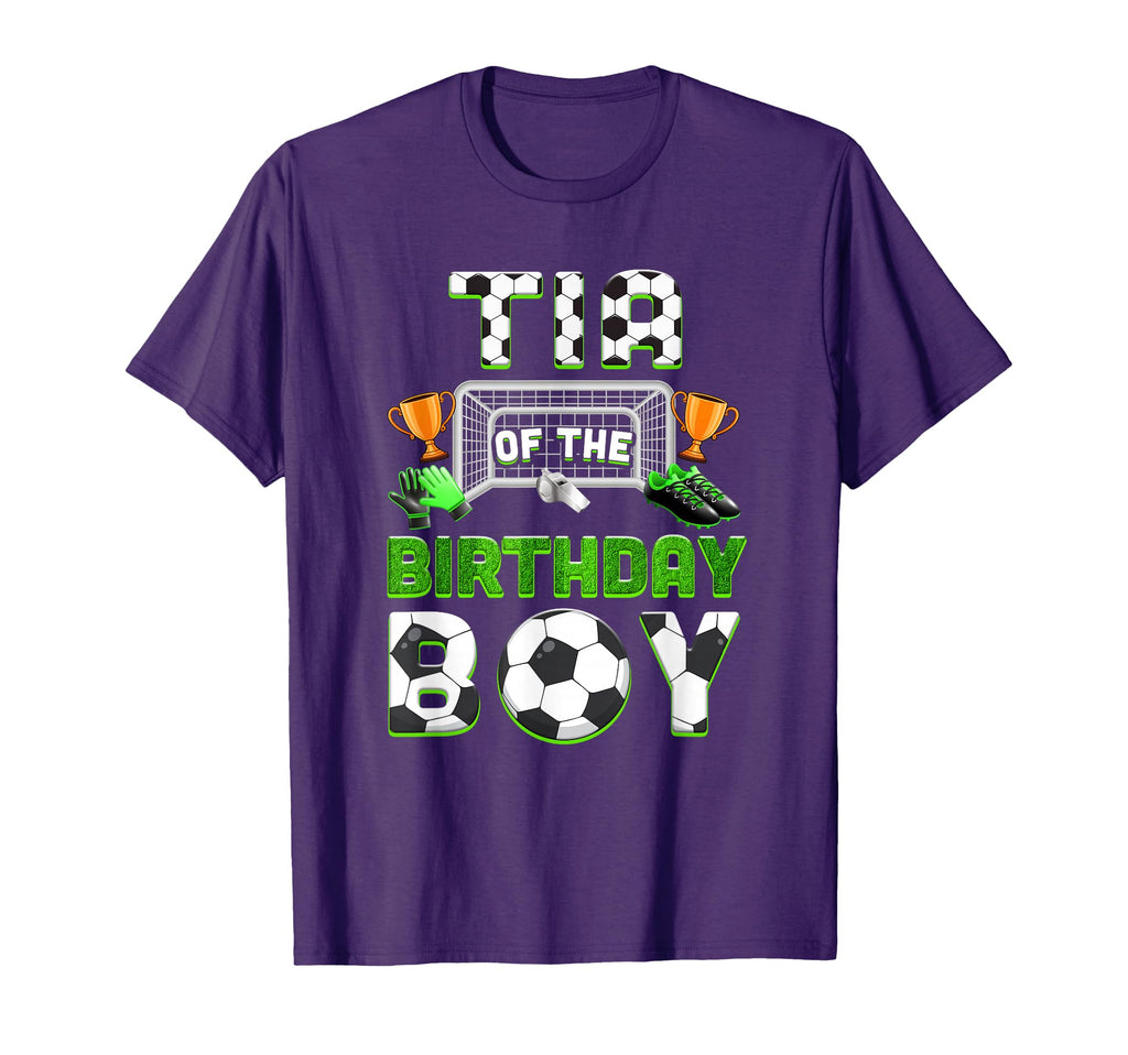 Tia Birthday Soccer Family Matching T-Shirt - Graphic Print for Adults - T-Shirt, Sweatshirt, Hoodie