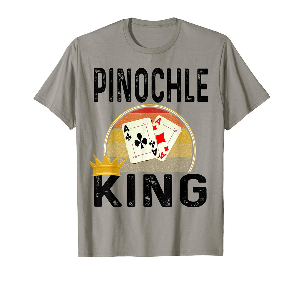 Funny Pinochle King Card Game Winner T-Shirt - Streetwear Style Men Women - T-Shirt, Sweatshirt, Hoodie
