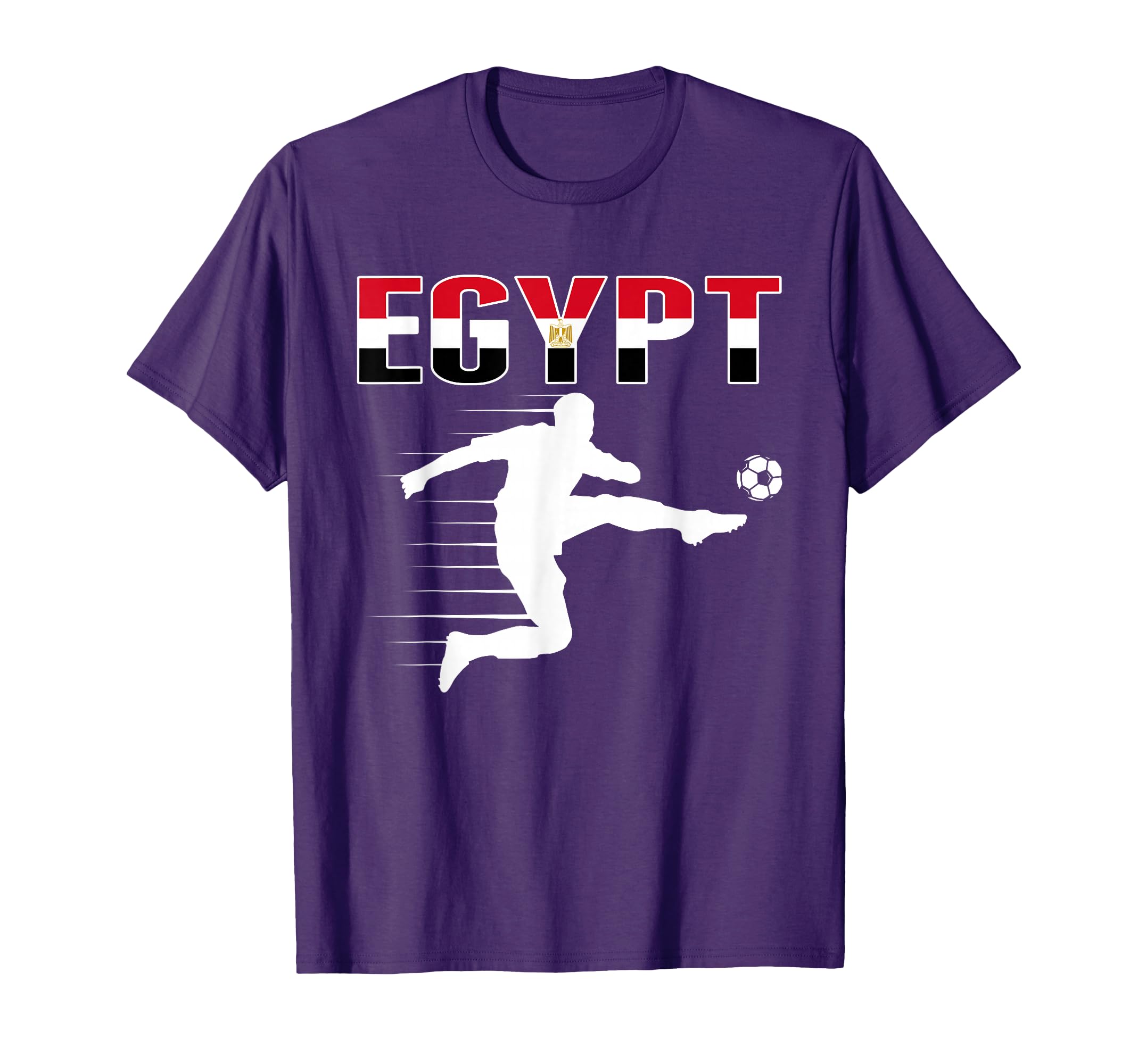 Egypt Soccer Lovers Jersey Support T-Shirt - Aesthetic Graphic Unisex - T-Shirt, Sweatshirt, Hoodie