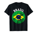 Brazil Flag Brazilian Pride Brazil T-Shirt - Aesthetic Graphic Unisex - T-Shirt, Sweatshirt, Hoodie