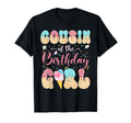 Cousin Birthday Sweet Ice Cream Drip T-Shirt - Novelty Apparel Unisex - T-Shirt, Sweatshirt, Hoodie