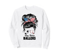 Busy Raising Ballers Soccer Sweatshirt - Casual Everyday Wear Men Women - T-Shirt, Sweatshirt, Hoodie