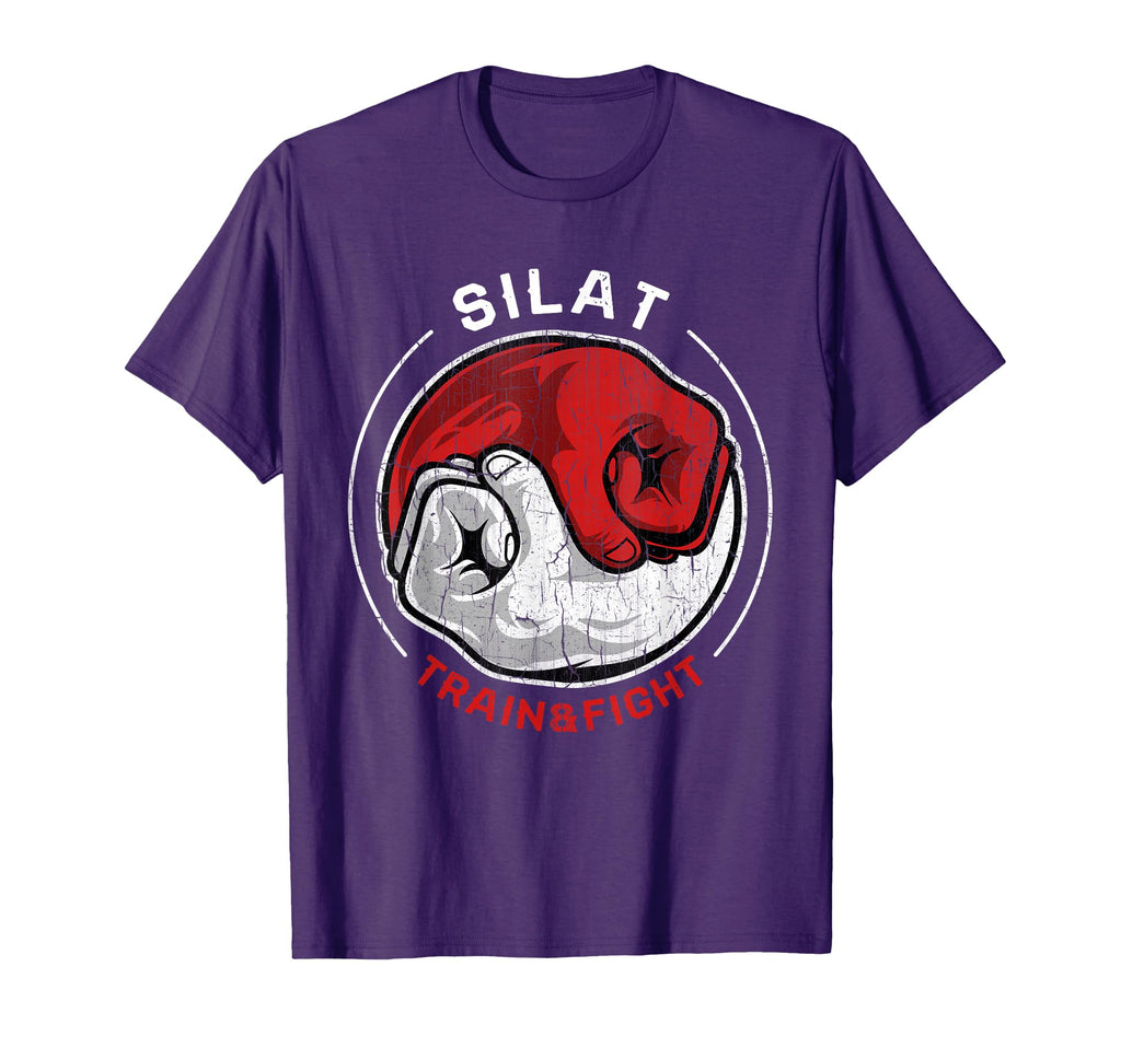 Martial Art Silat Train Fight Yin T-Shirt - Aesthetic Graphic Men Women - T-Shirt, Sweatshirt, Hoodie