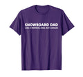 Funny Snowboarding Dad Snowboard Dad T-Shirt - Trendy Graphic Unisex - T-Shirt, Sweatshirt, Hoodie