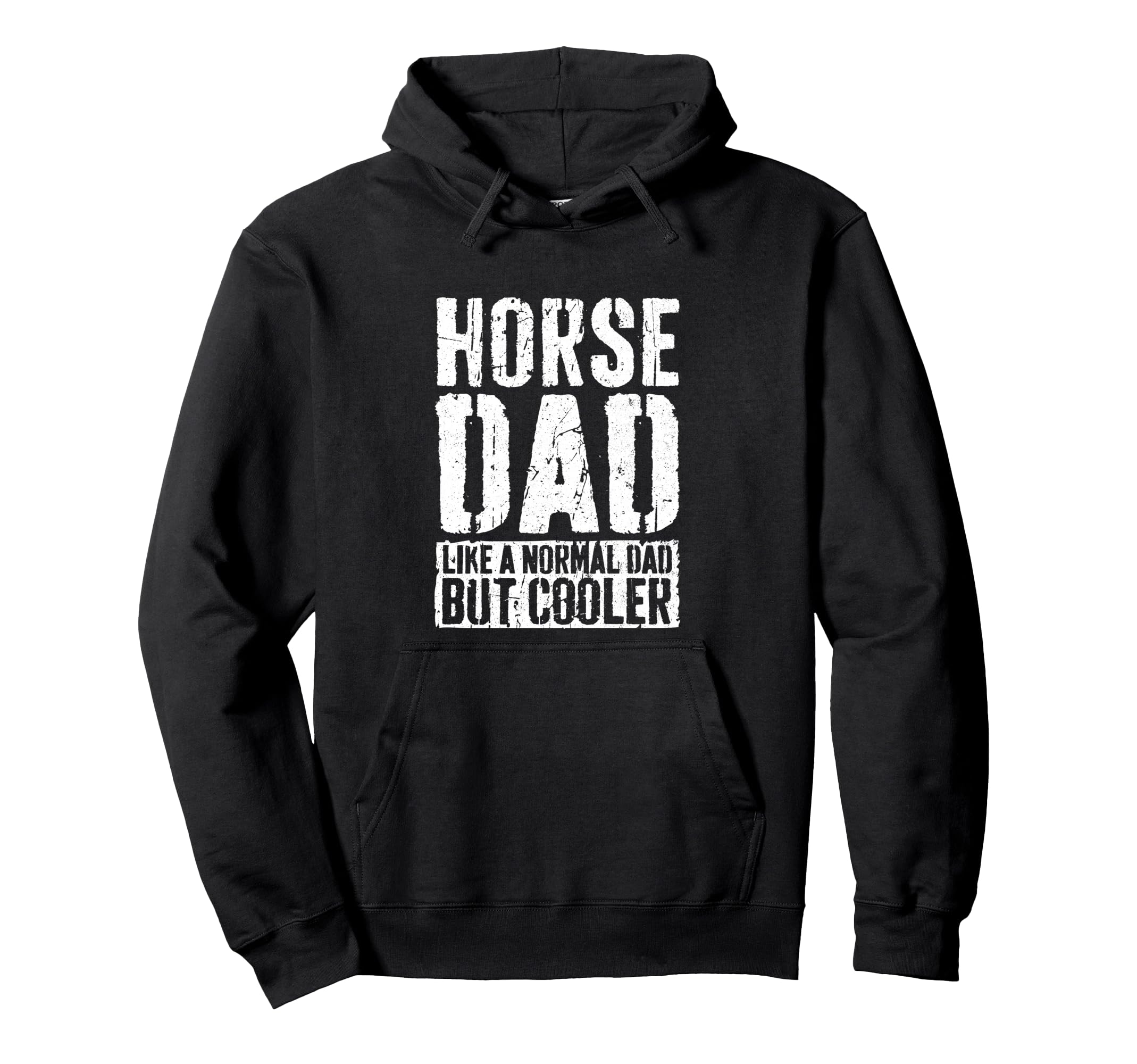 Horse Dad Fathers Day Horse Dad Hoodie - Custom Art Print Unisex - T-Shirt, Sweatshirt, Hoodie