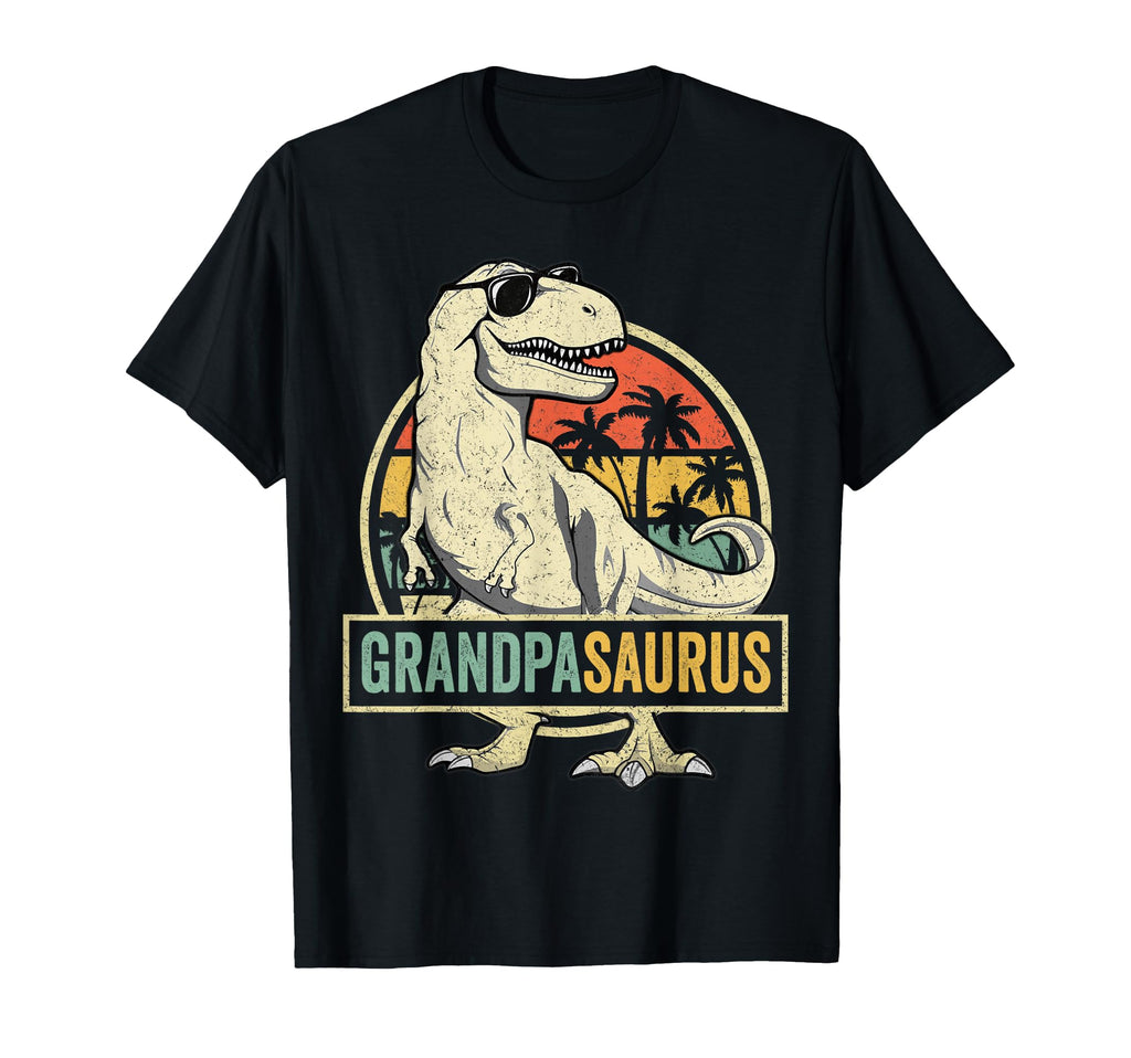 Grandpasaurus T Rex Dinosaur Grandpa T-Shirt - Aesthetic Graphic Unisex - T-Shirt, Sweatshirt, Hoodie