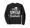 Proud Uncle 2026 Graduate Senior Sweatshirt - Aesthetic Graphic for Adults - T-Shirt, Sweatshirt, Hoodie
