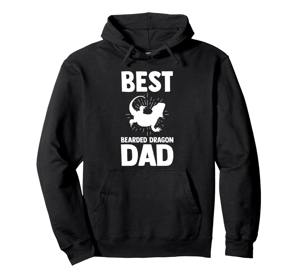 Best Bearded Dragon Dad Lizard Hoodie - Novelty Apparel Unisex - T-Shirt, Sweatshirt, Hoodie