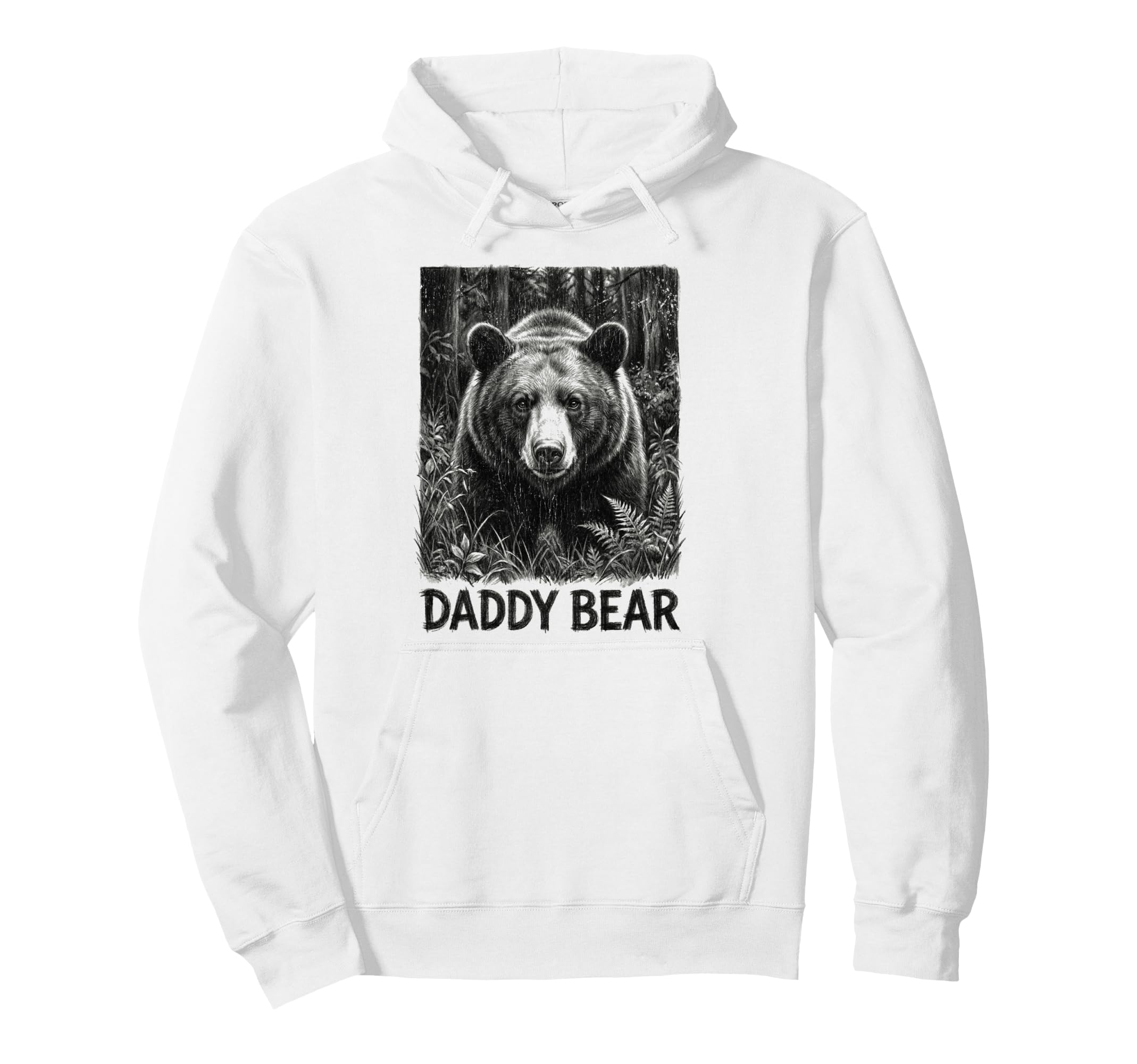 Daddy Bear Family Matching Dad Hoodie - Casual Everyday Wear for Adults - T-Shirt, Sweatshirt, Hoodie