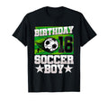 Soccer Birthday Party 16Th Birthday T-Shirt - Fun Novelty Design Men Women - T-Shirt, Sweatshirt, Hoodie
