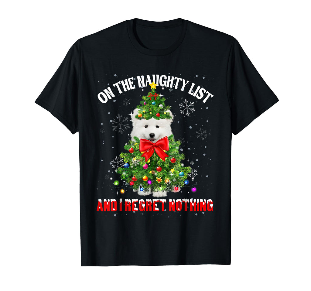 Naughty List And I Regret Nothing T-Shirt - Unique Graphic Men Women - T-Shirt, Sweatshirt, Hoodie