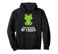 Frog Spirit Animal Easily Hoodie - Fun Novelty Design for Adults - T-Shirt, Sweatshirt, Hoodie