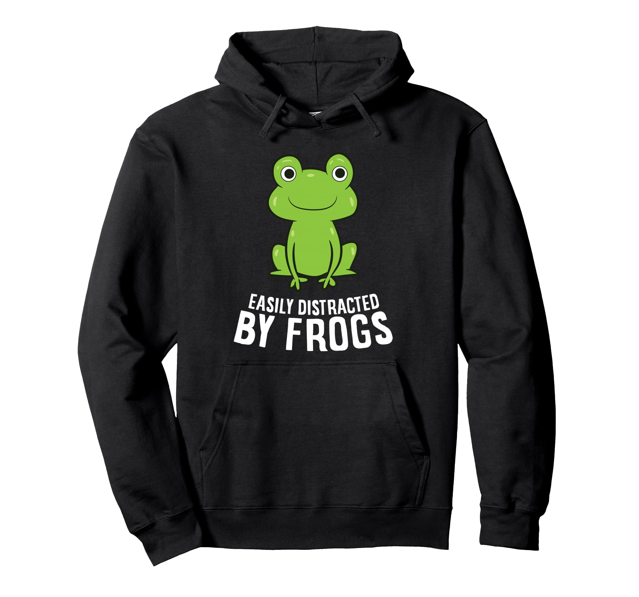 Frog Spirit Animal Easily Hoodie - Fun Novelty Design for Adults - T-Shirt, Sweatshirt, Hoodie