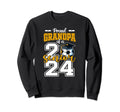 Proud Grandpa 2024 Soccer Senior Sweatshirt - Minimalist Print Men Women - T-Shirt, Sweatshirt, Hoodie