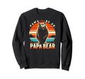 Papa Bear Sunglasses Funny Bear Sweatshirt - Streetwear Style for Adults - T-Shirt, Sweatshirt, Hoodie