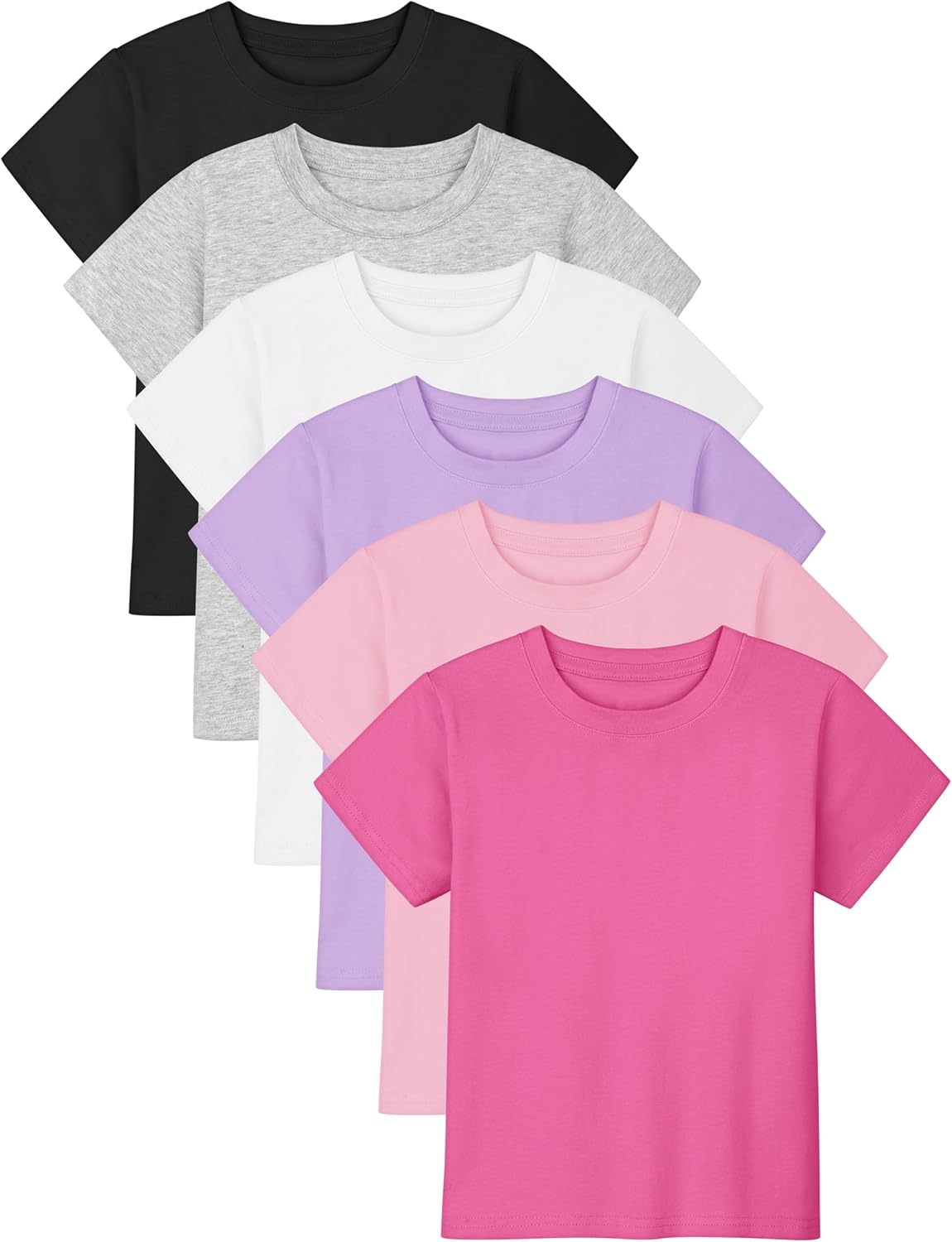 Baby and Toddler Girls Short Sleeve Cotton Crewneck - Adult & Kids T-Shirts, Sweatshirts & Hoodies apparel design preview 1