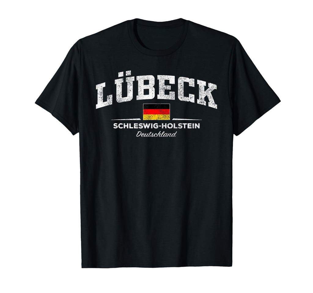 Lubeck Germany Deutschland T-Shirt - Minimalist Print for Adults - T-Shirt, Sweatshirt, Hoodie