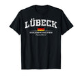 Lubeck Germany Deutschland T-Shirt - Minimalist Print for Adults - T-Shirt, Sweatshirt, Hoodie