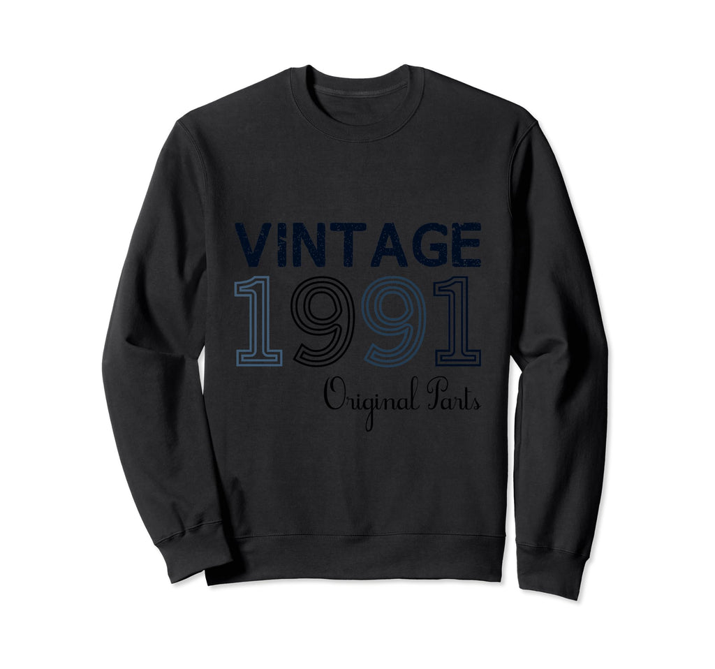 Year 1991 Gift Birthday Mom Dad Sweatshirt - Minimalist Print Unisex - T-Shirt, Sweatshirt, Hoodie