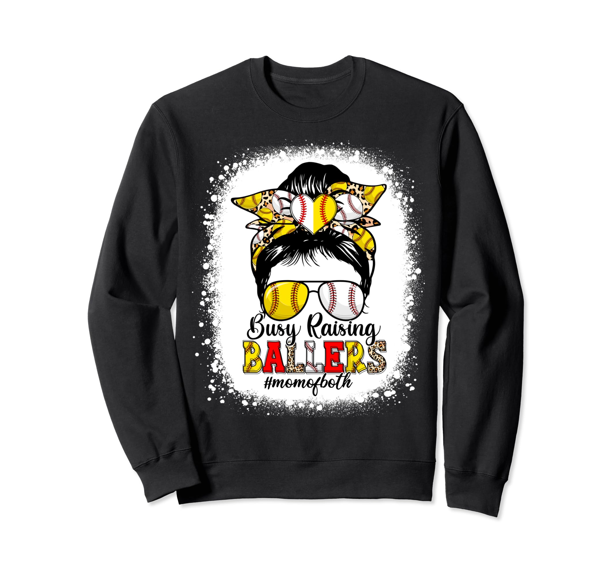 Busy Raising Ballers Baseball Sweatshirt - Novelty Apparel Men Women - T-Shirt, Sweatshirt, Hoodie