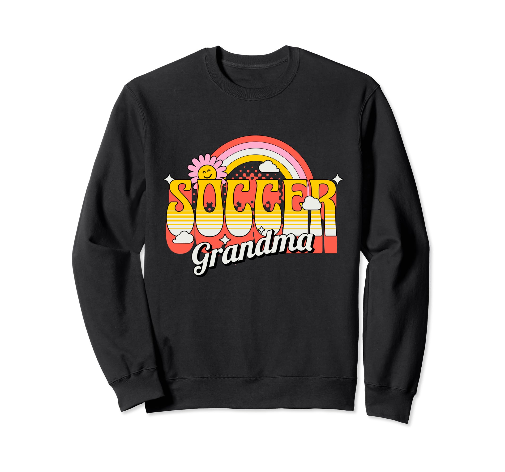 Soccer Grandma 60S 70S Soccer Fan Sweatshirt - Fun Novelty Design Men Women - T-Shirt, Sweatshirt, Hoodie