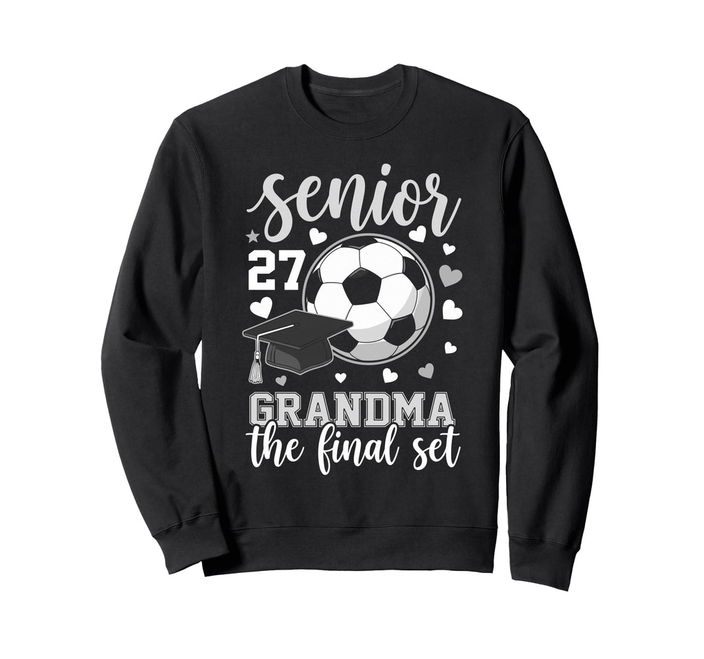 Soccer Senior 2027 Grandma Final Sweatshirt - Custom Art Print Men Women - T-Shirt, Sweatshirt, Hoodie