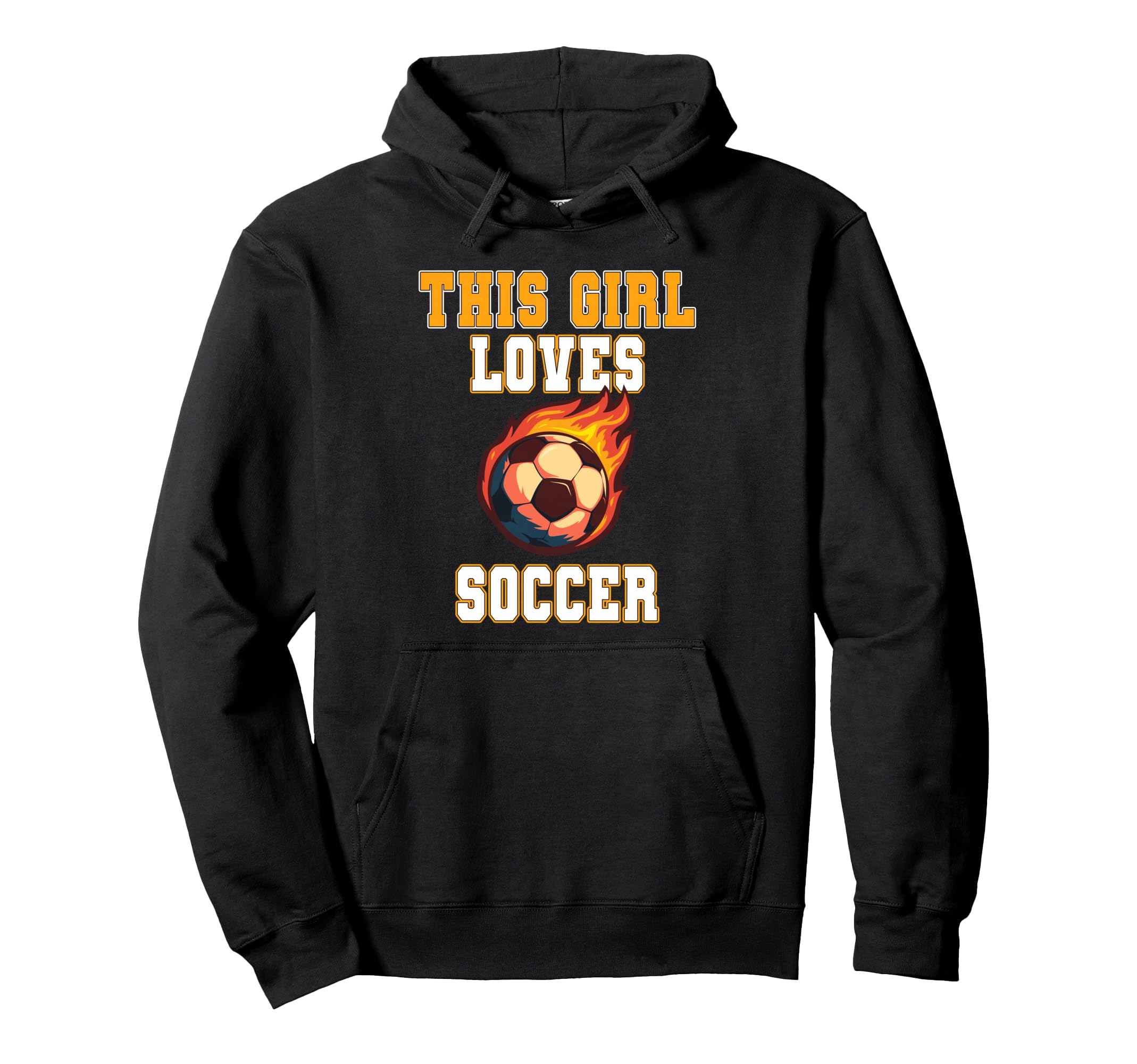This Loves Soccer Game Day Female Hoodie - Custom Art Print for Adults - T-Shirt, Sweatshirt, Hoodie