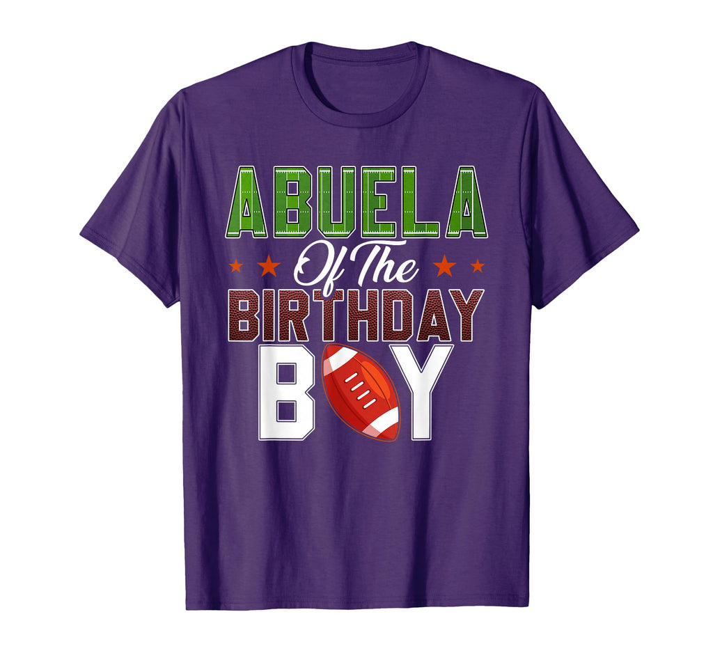 Abuela Birthday Football Party T-Shirt - Casual Everyday Wear Men Women - T-Shirt, Sweatshirt, Hoodie