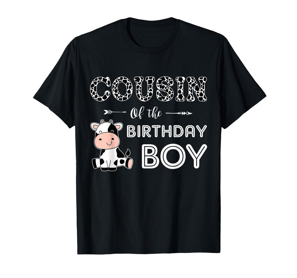 Cousin Birthday Farm Cow Cousin Matching T-Shirt - Custom Art Print Unisex - T-Shirt, Sweatshirt, Hoodie