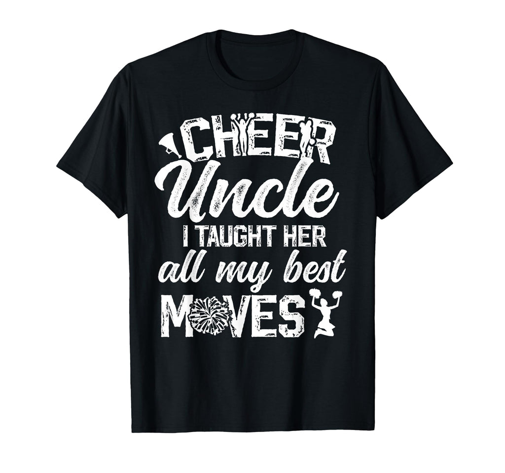 Cheer Uncle Proud Uncle Cheerleader T-Shirt - Aesthetic Graphic Men Women - T-Shirt, Sweatshirt, Hoodie