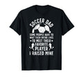 Soccer Dad Proud Dad Soccer Player Dad T-Shirt - Unique Graphic Men Women - T-Shirt, Sweatshirt, Hoodie