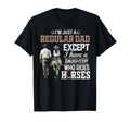 Im Just Regular Dad Horse Riding Dad T-Shirt - Custom Art Print for Adults - T-Shirt, Sweatshirt, Hoodie