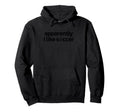 Apparently I Like Soccer Funny Game Hoodie - Minimalist Print Men Women - T-Shirt, Sweatshirt, Hoodie