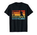 Soccer Is My Favorite Season Soccer T-Shirt - Custom Art Print Men Women - T-Shirt, Sweatshirt, Hoodie