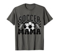 Checkered Soccer Mama Soccer Mom Soccer T-Shirt - Aesthetic Graphic Unisex - T-Shirt, Sweatshirt, Hoodie
