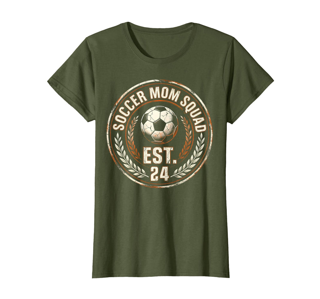 Soccer Mom Squad T-Shirt - Casual Everyday Wear for Adults - T-Shirt, Sweatshirt, Hoodie