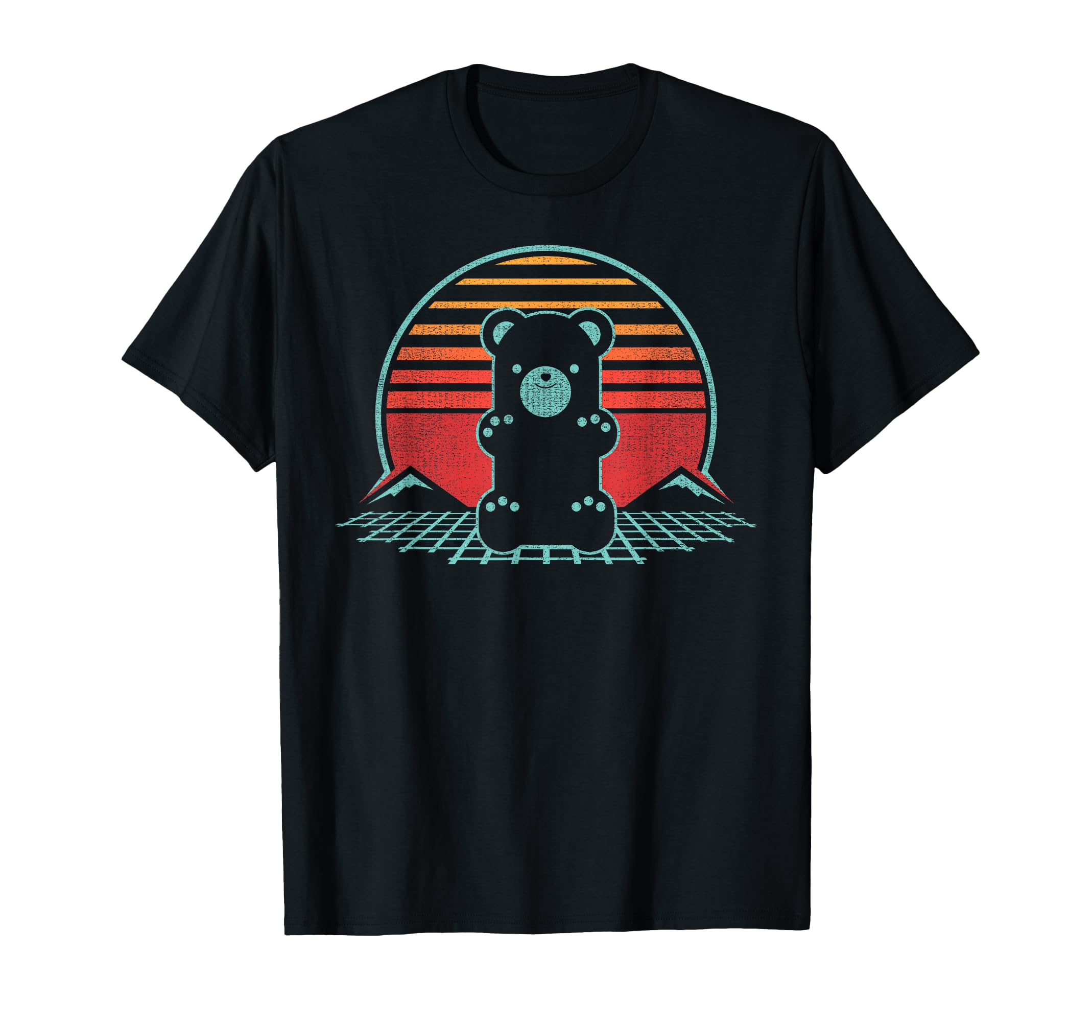 Gummy Bear 80S Gift T-Shirt - Aesthetic Graphic Unisex - T-Shirt, Sweatshirt, Hoodie