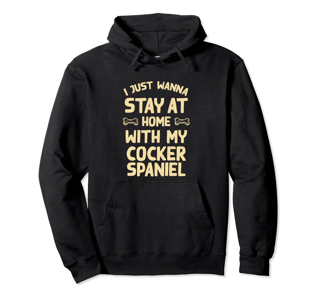 Stay Home My German Shepherd Funny Hoodie - Minimalist Print for Adults - T-Shirt, Sweatshirt, Hoodie