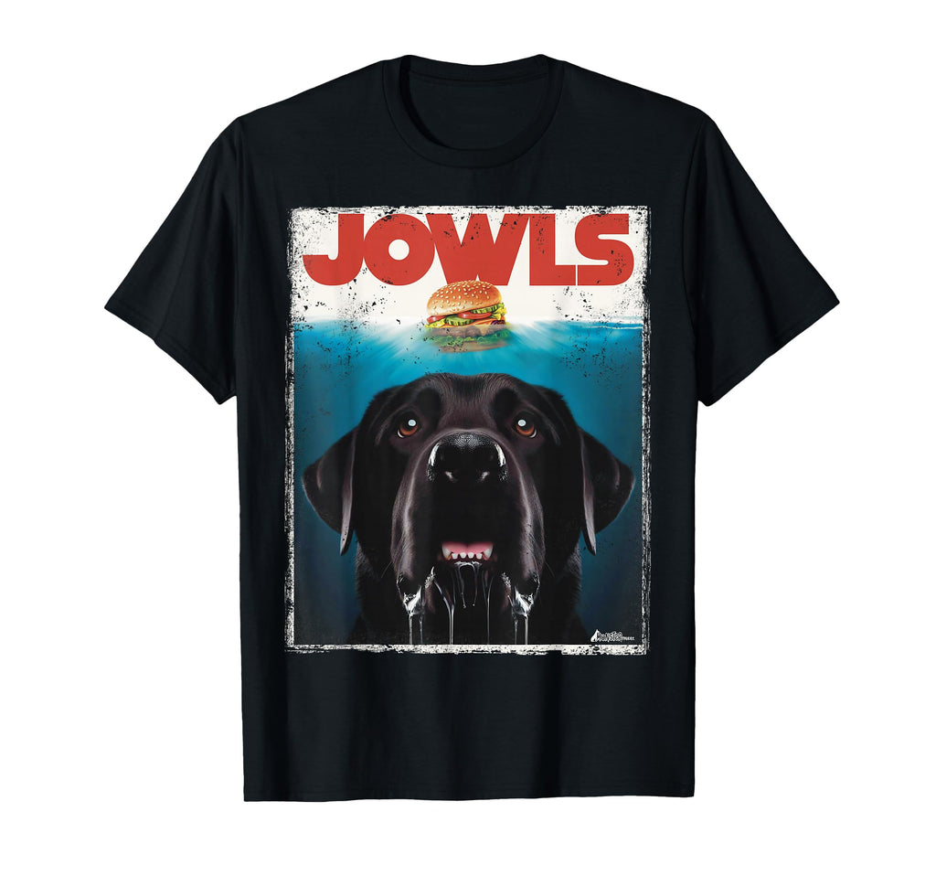 Funny Black Lab Jowls Labrador Retriever T-Shirt - Novelty Apparel Unisex - T-Shirt, Sweatshirt, Hoodie