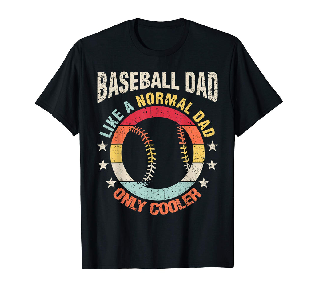 Baseball Dad Like Regular Father T-Shirt - Minimalist Print for Adults - T-Shirt, Sweatshirt, Hoodie