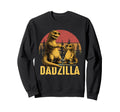 Dadzilla Father Fist Bump Dad Sweatshirt - Fun Novelty Design Men Women - T-Shirt, Sweatshirt, Hoodie